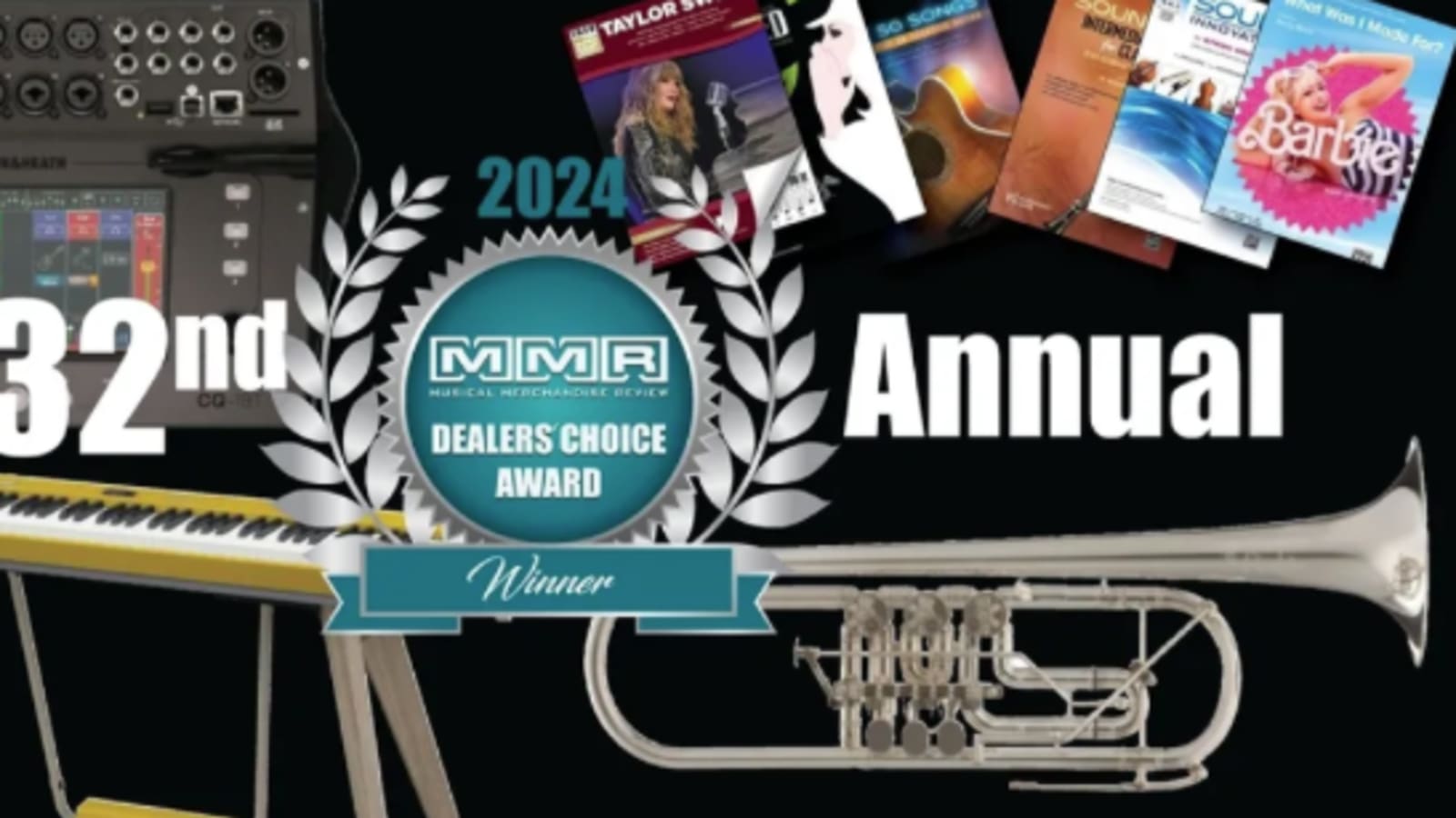 MMR Dealers' Choice Awards Trophy Presentations at the 2025 NAMM Show